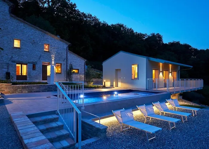 Apartment Le Cune, La Terrazza - Ac, Pool & Jacuzzi Palazzo (Ancona)